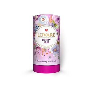 LOVARÉ Berry jam sypaný ovocno-bylinný čaj 80 g obraz