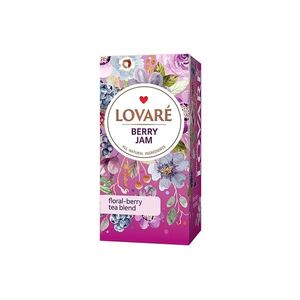 LOVARÉ Berry jam ovocno-bylinný čaj 24 sáčků obraz