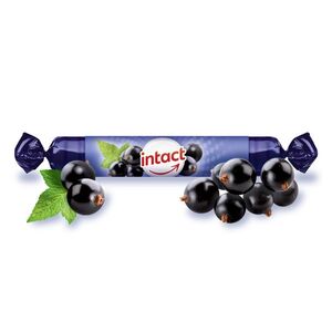 INTACT Hroznový cukr s vitamínem C černý rybíz 40 g obraz