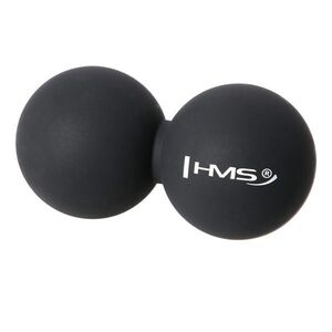 HMS Dvojitý masážní míč BLC02 černý - Lacrosse Ball obraz