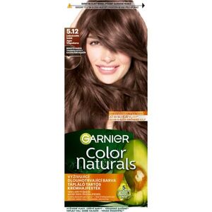 Garnier Color Naturals Creme barva na vlasy odstín 5.12 Cold Light Brown 1 ks obraz