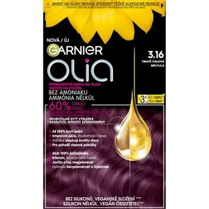 Garnier Olia Big Kit permanentní barva na vlasy odstín 3.16 Deep Violet obraz