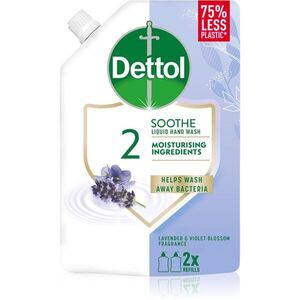 Dettol Soft on Skin Lavender tekuté mýdlo – náhradní náplň 500 ml obraz