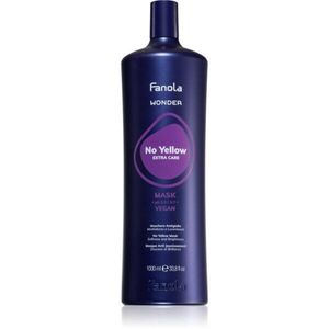 Fanola Wonder No Yellow Mask maska na vlasy neutralizující žluté tóny 1000 ml obraz
