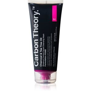 Carbon Theory Charcoal & Tea Tree Oil hloubkově čisticí gel s aktivním uhlím 200 ml obraz