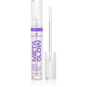 essence META GLOW MULTI-REFLECTIVE lesk na rty s holografickým efektem odstín 01 Cyber Space 3 ml obraz