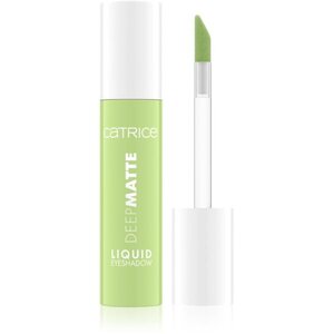 Catrice Deep Matte tekuté oční stíny odstín 040 Lime Light 4 ml obraz