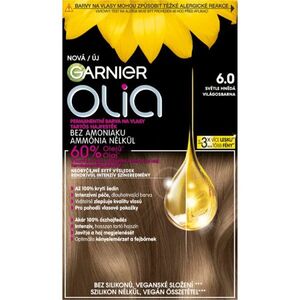 Garnier Olia Big Kit permanentní barva na vlasy odstín 6.0 Light Brown 1 ks obraz