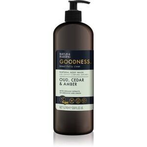 Baylis & Harding Goodness Oud, Cedar & Amber sprchový gel 1000 ml obraz