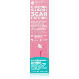 MomCare by Lina C-Section Silicone Scar Patches silikonové náplasti na jizvy po císařském řezu velikost S-M 3x15 cm 3 ks obraz