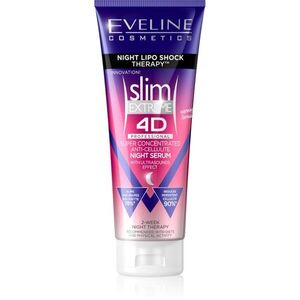 Eveline Cosmetics Slim Extreme superkoncentrované noční sérum s hřejivým účinkem 250 ml obraz