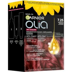 Garnier Olia Big Kit permanentní barva na vlasy odstín 7.25 Vinyl blush 1 ks obraz