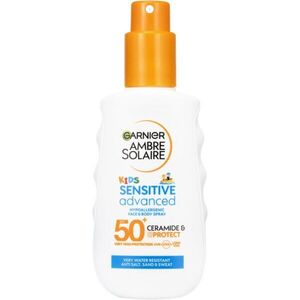 Garnier Ambre Solaire Advanced Sensitive Kids opalovací mléko ve spreji SPF 50+ 150 ml obraz