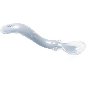 BabyOno Silicone Spoon 6m+ lžička pro děti Blue 1 ks obraz