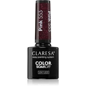 Claresa SoakOff UV/LED Color Balloon Journey gelový lak na nehty odstín Pink 553 5 g obraz