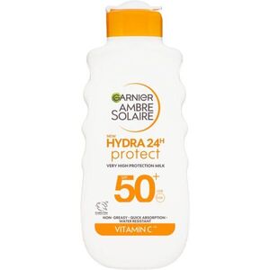 Garnier Ambre Solaire Hydra 24h ochranné opalovací mléko s hydratačním účinkem SPF 50+ 175 ml obraz