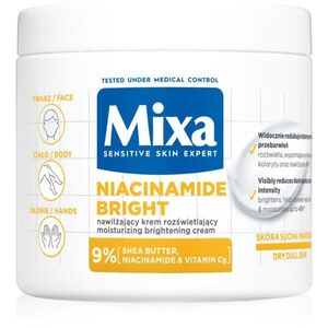 Mixa Niacinamide Bright intenzivní hydratační krém proti tmavým skvrnám 400 ml obraz