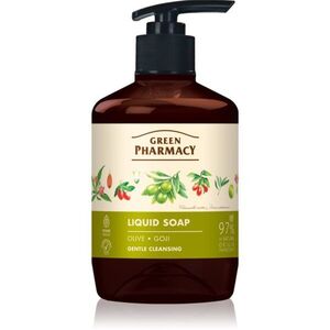 Green Pharmacy Olive & Goji Berry Liquid Soap tekuté mýdlo na ruce s pumpičkou 460 ml obraz