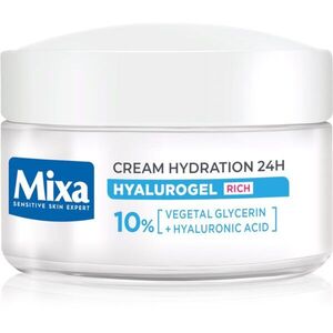 Mixa Hyalurogel Rich hydratační krém na obličej s kyselinou hyaluronovou 50 ml obraz