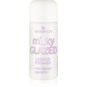 essence milky GLAZED hydratační podkladová báze pod make-up s rozjasňujícím efektem 50 ml obraz