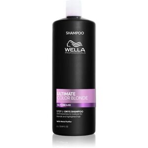 Wella Professionals Ultimate Color Blonde Shampoo šampon neutralizující žluté tóny pro zesvětlené nebo melírované vlasy 1000 ml obraz