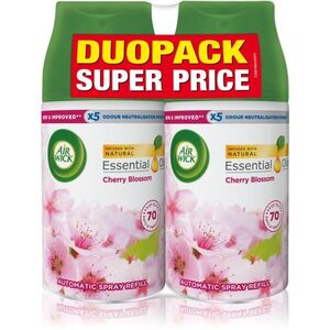Air Wick Freshmatic Cherry Blossom osvěžovač vzduchu – náhradní náplň DUO 2x250 ml obraz