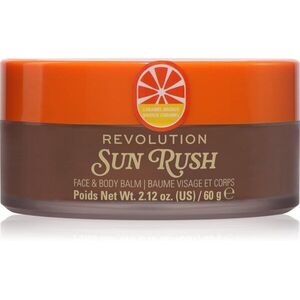 Revolution Sun Rush Face & Body Balm balzám po opalování s rozjasňujícím efektem odstín Caramel Bronze 60 g obraz