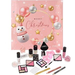 ZMILE COSMETICS Square Snowman adventní kalendář obraz