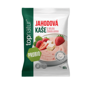 TOPNATUR Probio kaše jahoda a bílá čokoláda 60 g obraz