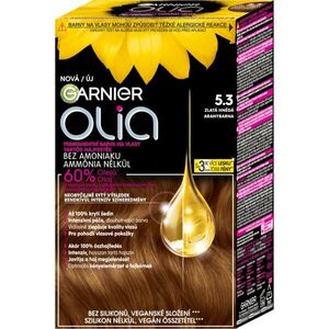 Garnier Olia Big Kit permanentní barva na vlasy odstín 5.3 Golden Brown 1 ks obraz