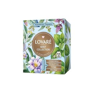 LOVARÉ Mint collection kolekce bylinných čajů 32 sáčků obraz
