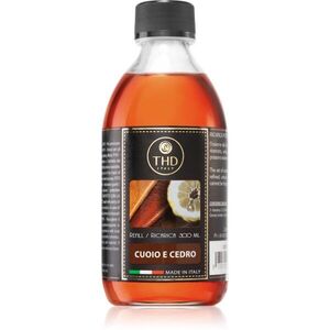 THD Ricarica Cuoio E Cedro náplň do aroma difuzérů 300 ml obraz