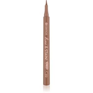 essence line & STAIN! TATTOO konturovací fix na rty pro dlouhotrvající efekt odstín 07 Trufflemaker 1.1 ml obraz