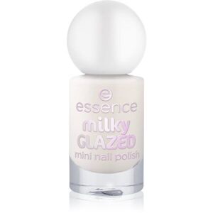 essence milky GLAZED lak na nehty mini odstín 21 5 ml obraz