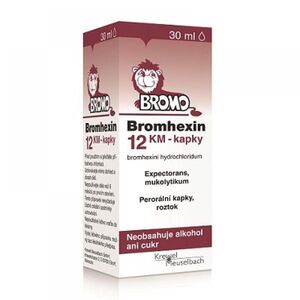 Bromhexin 12 KM kapky 30 ml obraz