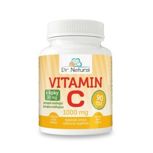 Dr. Natural Vitamín C se šípky 1 000 mg 90 tablet obraz