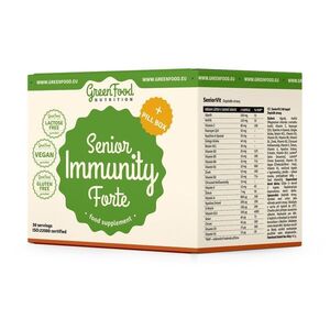 GreenFood Nutrition Box Senior Immunity Forte + Pillbox obraz