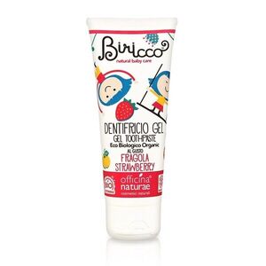 Officina Naturae Dětská zubní pasta BIO jahoda 75 ml obraz