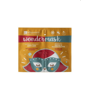 laSaponaria Dvoufázová pleťová maska proti stárnutí Wondermask 8+5 ml obraz