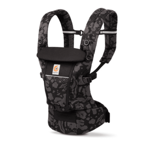 Ergobaby Adapt nosítko soft flex mesh - onyx black obraz