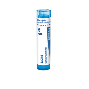 Boiron SABINA CH9 granule 4 g obraz