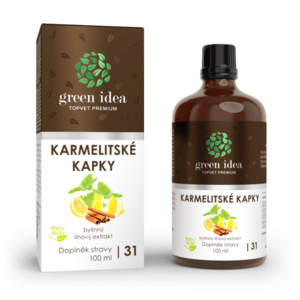 Green idea Karmelitské kapky 100 ml obraz