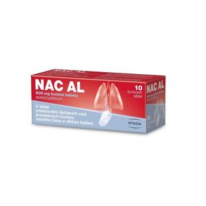 NAC AL 600 mg 10 šumivých tablet obraz