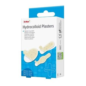 Dr. Max Hydrocolloid Plasters 3 velikosti náplasti na puchýře 6 ks obraz