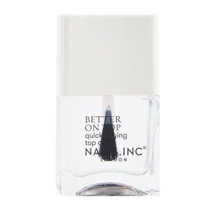 Nails Inc. Treatment Better on Top Quick Dry vrchní lak na nehty 14 ml obraz
