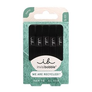 Invisibobble Hair Tie gumička do vlasů 5 ks black obraz