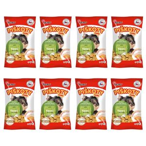 Akinu Mini piškoty s vápníkem pamlsek pro psy 8 x 120 g obraz