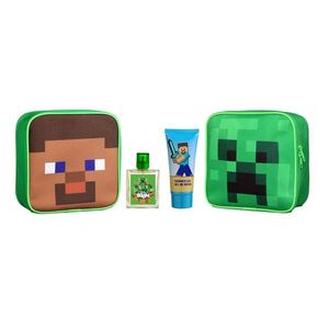 Air-Val Minecraft Dárkový set taška, toaletní voda a sprchový gel 3 ks obraz