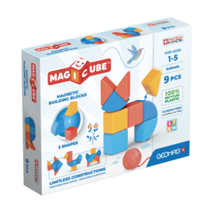 Geomag Magicube Shapes magnetická stavebnice 9 dílků obraz