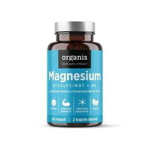 Organis Magnesium Bisglycinát + B6 60 kapslí obraz